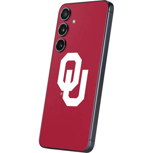 University of Oklahoma Sooners Cracked Galaxy S25 Skin